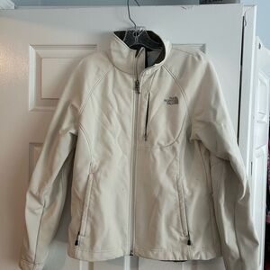 The North Face Cream Ski & Snow Jacket Lightweight Performance